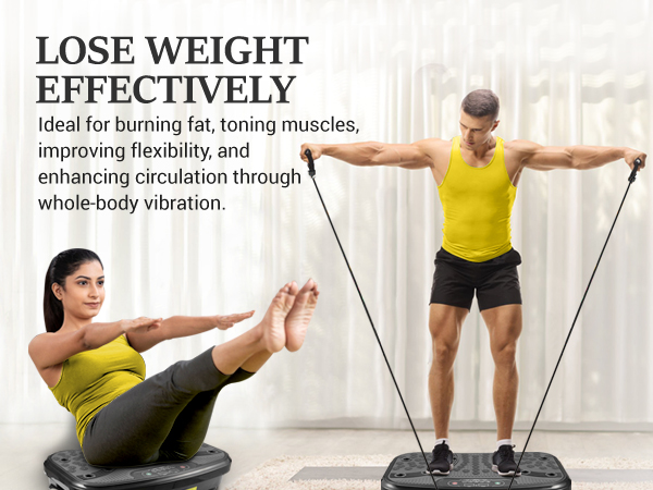 Vibration Plate Exercise Machine for Home Gym