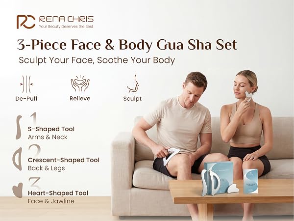 Rena Chris Muscle Scraper and Gua Sha Tool