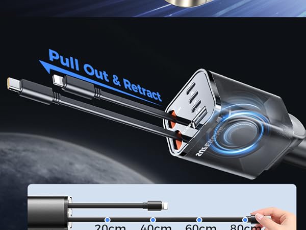 car charger usb c fast charge