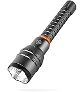 NEBO 12000 Rechargeable Flashlight with 2x Zoom, 5 Light Modes, Waterproof (IP67), and Power Bank...