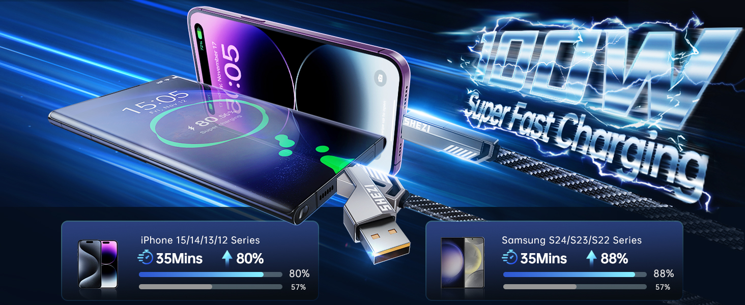 100w charging cable