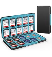HEIYING Memory Card Case for SD Card and TF Card, Portable SD Card Holder SD SDHC SDXC TF Card St...