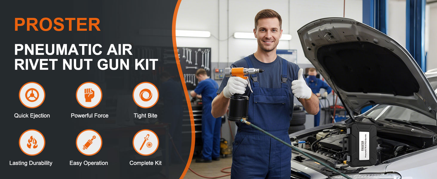 Pneumatic Hydraulic Riveters