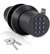 Smart Lock, FITNATE Keyless Smart Lock Digital Door Lock with Keypad, Waterproof Electronic Keypa...