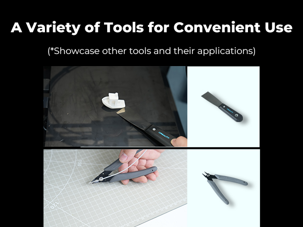A Variety of 3D Printer Tools