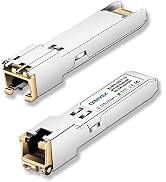 [Pack of 1] 1.25/2.5/5/10G-T SFP+ to RJ45 Transceiver, Copper Ethernet Module, Compatible for Cis...