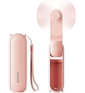 Gaiatop Portable Handheld Fan, Foldable Small Fan, Mini Hand Held Fan with USB Rechargeable 2000m...