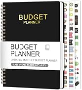 Budget Planner - Monthly Budget Book with Expense Tracker Notebook, A5(6.1" x 8.5") Financial Pla...