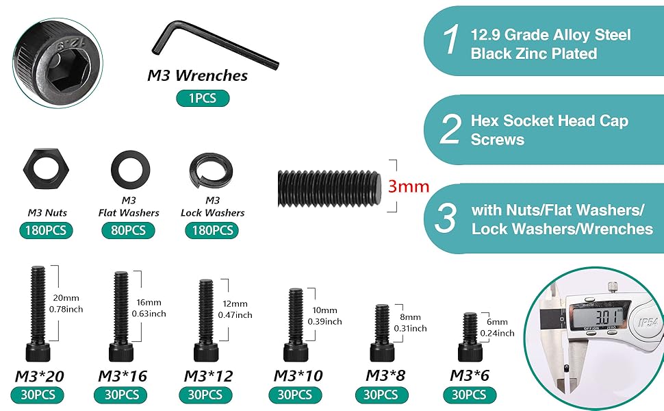 Metric Screws
