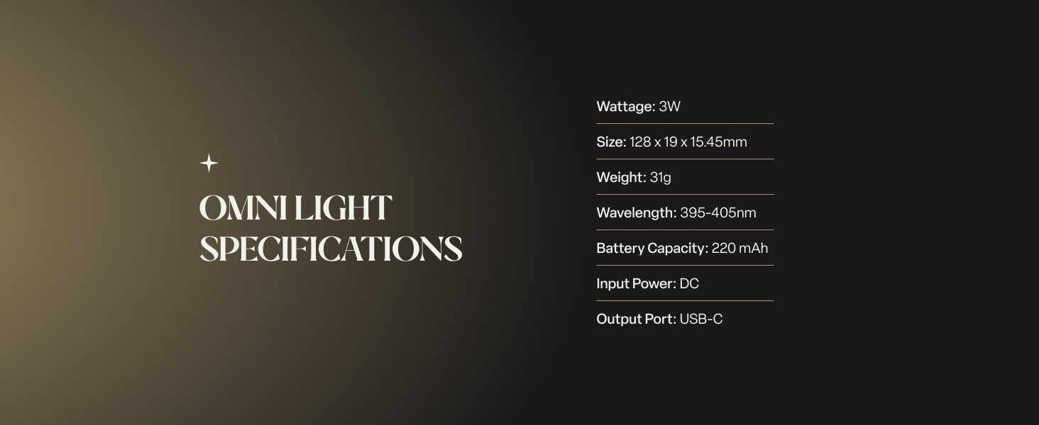 Specifications