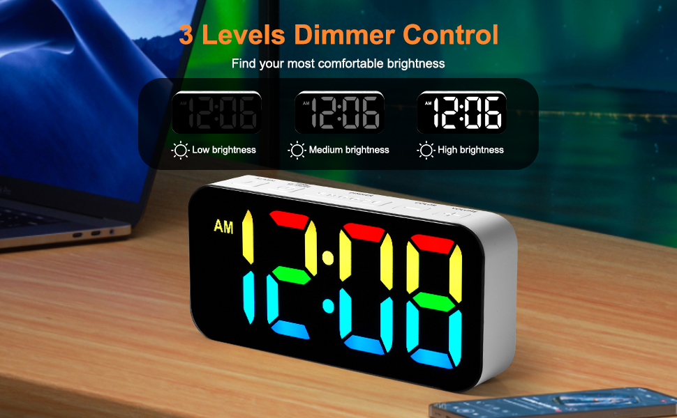 digital alarm clock