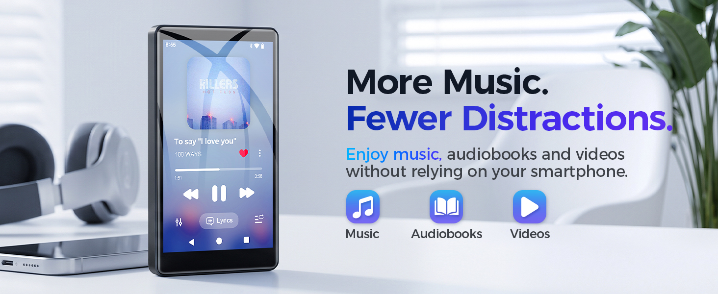 more music,fewer distractions