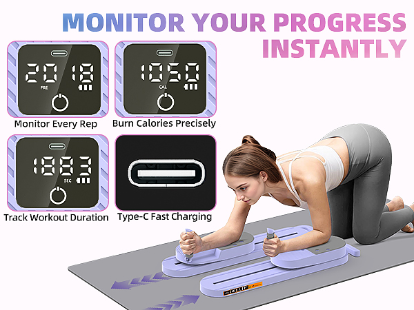 MONITOR YOUR PROGRESS INSTANTLY