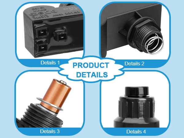 DHLG-3T Grill Igniters for Charbroil Performance Grill, 3 Outlets AAA Battery Tact Push Button