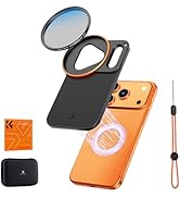 K&F CONCEPT Double-Sided Magnetic Lens Filter Mount Adapter with 58mm CPL Filter, Compatible with...