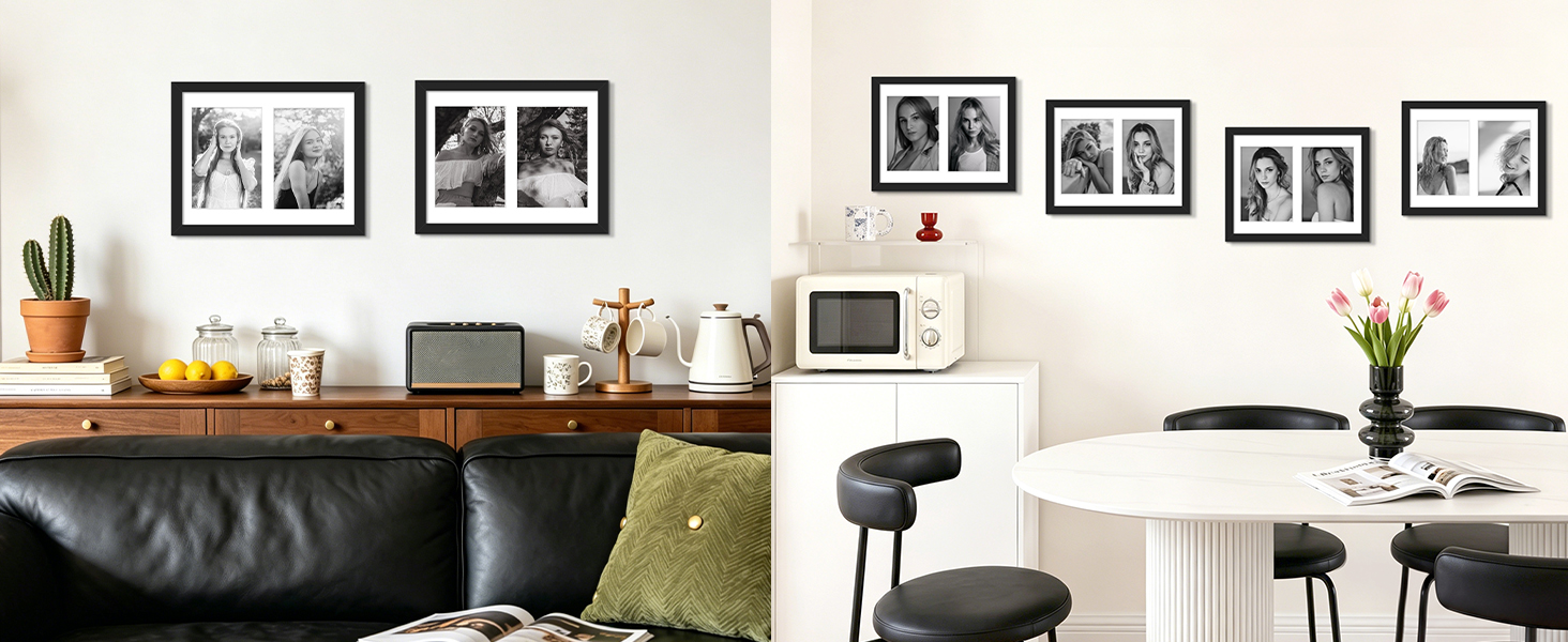 5x7 double picture frame
