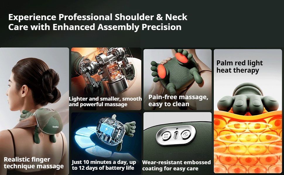 Electric Deep Tissue 4D Kneading Massage
