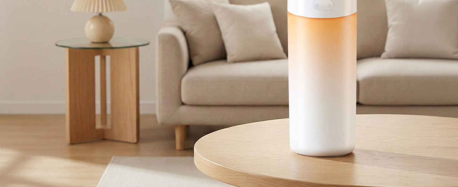 Newly Upgraded Dual-Nozzle Rechargeable Humidifier