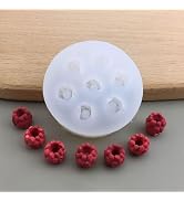 White Molds for Cupcakes Topper Decorating Blueberry Raspberry Icecube Silicone Molds, Fondant Ca...
