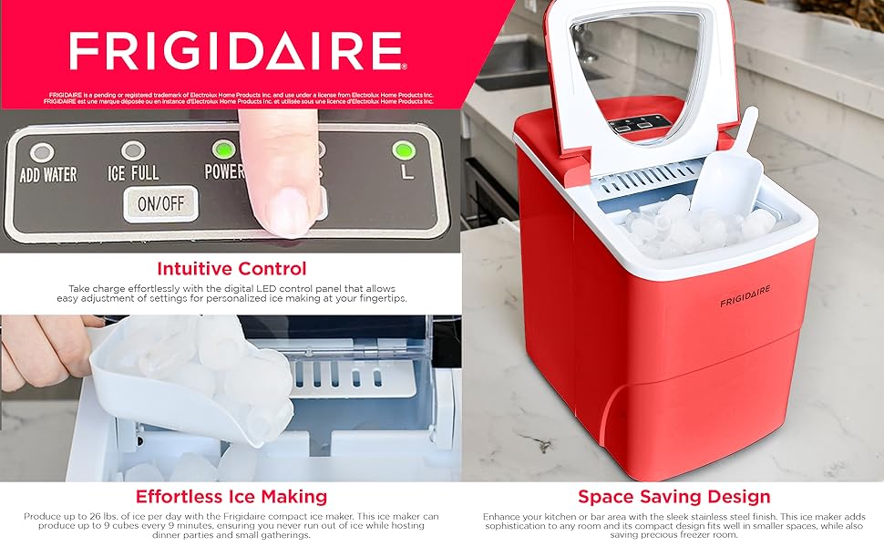 Frigidaire compact ice maker