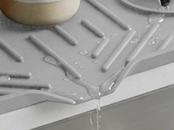 Silicone Faucet Mat Drip Catcher Drying Tray Mat Dish Kitchen Accessories Sink Splash Guard