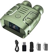 Night Vision Goggles,Night Vision Binoculars for Adults with 2* Rechargeable Batteries,7-Level In...