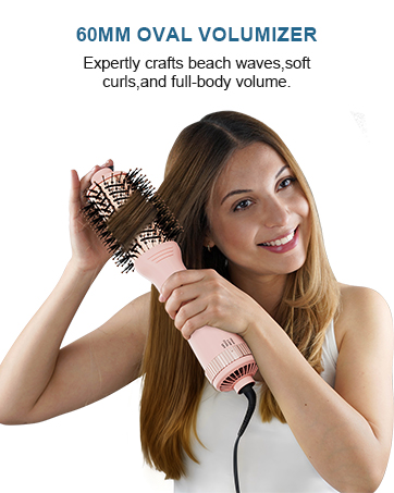 60mm oval volumizer