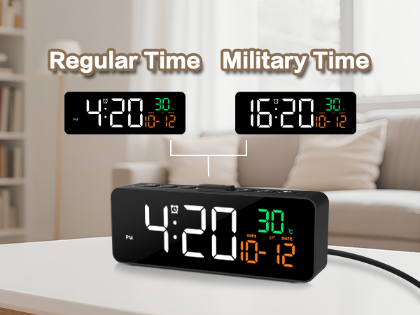 time display modes