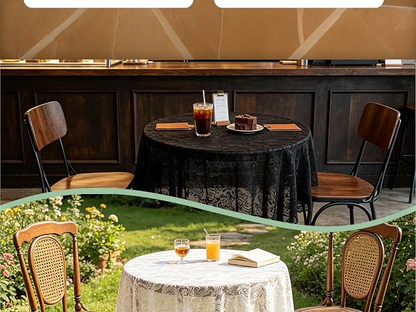 lace coffee table cloth