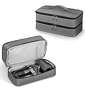 SITHON Double-Layer Travel Carrying Case for Dyson Supersonic Hair Dryer and Attachments, Water R...
