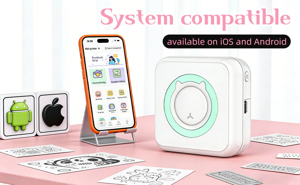 Livviva Bluetooth Sticker Printer