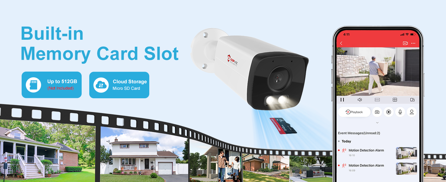 Built in Memory card slot