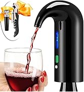 Wine Aerator Gifts Electric Wine Decanter and Dispenser One Touch Red -White Wine Accessories Aer...