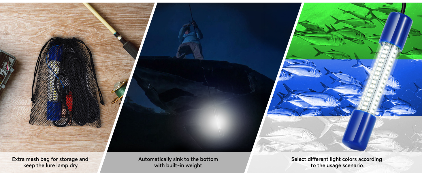 Fish Attractants underwater light