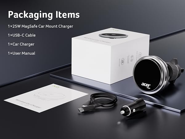 magsafe car mount charger