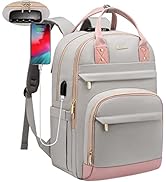 LOVEVOOK Laptop Backpack for Women, Large Capacity Travel Anti-Theft Bag Business Work Computer B...