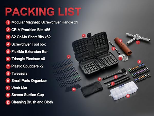 Ratchet Screwdriver Set