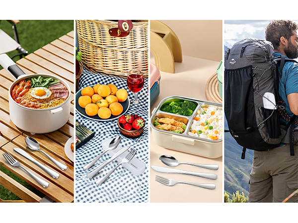 Travel Silverware Set