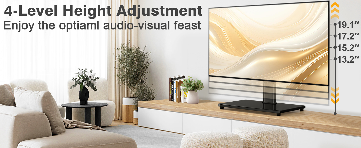 universal tv stand base