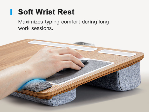 HNLD3 lap desk with cushion lap desk laptop tray for lap laptop lap desk laptop stand for bed