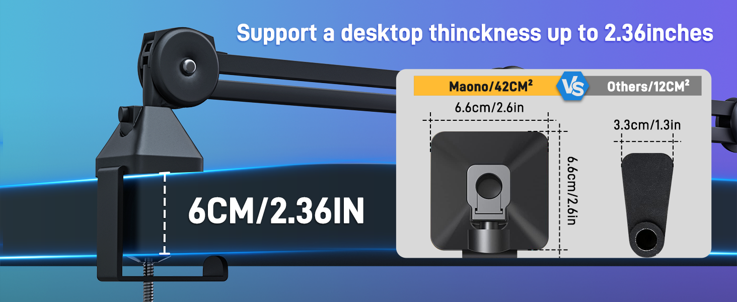 MAONO BA37 Boom Arm Stand