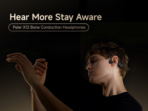 Psier X12 Bone Conduction Headphones