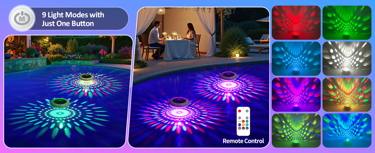 solar pool lights