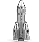 Amarlozn Cool Spaceship Fidget Spinner Toys for Kids Adults, Model Rocket Spinning Top Science Ki...
