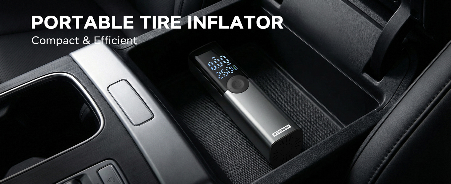 Tire Inflator Portable Air Compressor for Car Tires