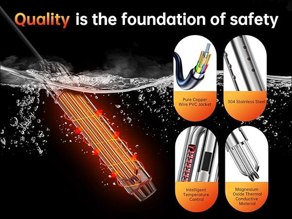 Heavy-Duty 14AWG Power Cable,304 Grade Stainless Steel