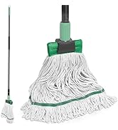 DALIPER Heavy Duty Mop for Floor Cleaning, Industrial Commercial Mop with 57.5 Inches Long Handle...