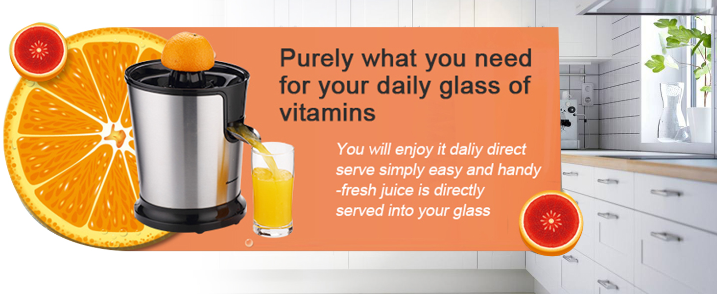 electric citrus juicer