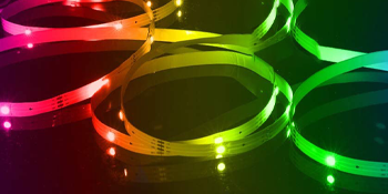 rgb led strip lights multi-color chasing