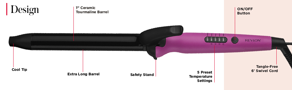 1" Ceramic extended Tourmaline Barrel 